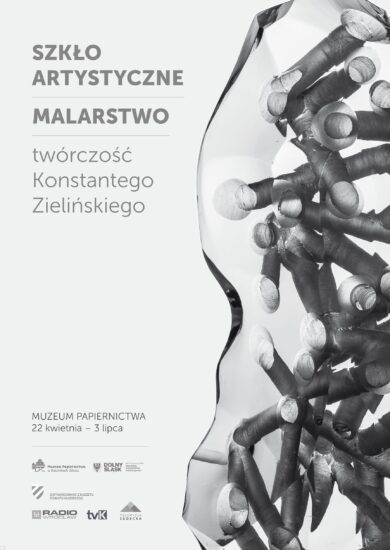 2022-04 wystawa Szkło Zieliński plakat 