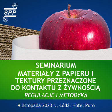 Seminarium SPP - Materiały z papieru i tektury przeznaczone do kontaktu z żywnością