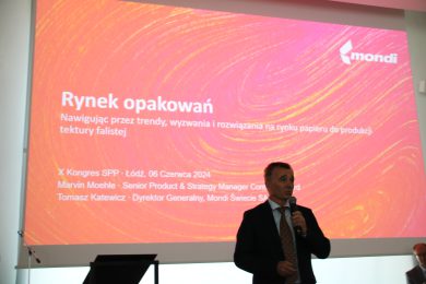 IMG_6010 X Kongres Papierników Polskich - Tomasz Katewicz, prezes SPP / 10th Congress of Polish Papermakers - Tomasz Katewicz, chairman of SPP