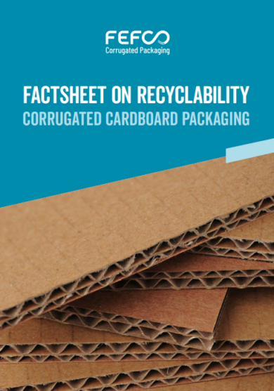 Publikacja FEFCO: FACTSHEET ON RECYCLABILITY CORRUGATED CARDBOARD PACKAGING