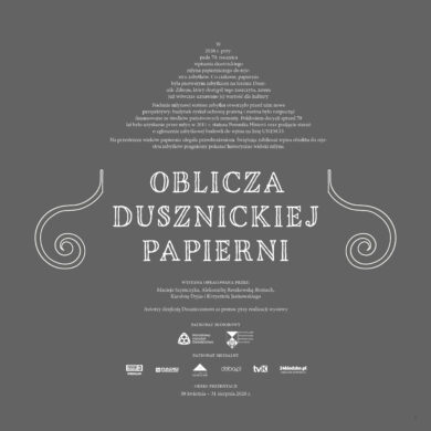 „Oblicza dusznickiej papierni”