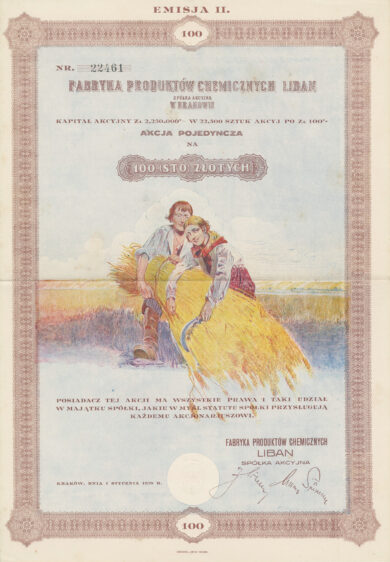 Akcja- FABRYKA PRODUKTÓW CHEMICZNYCH 